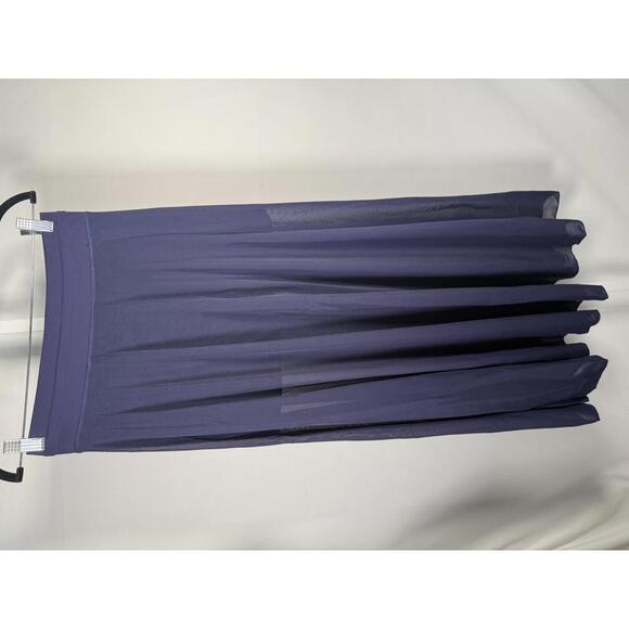 NWT Halara High Waisted Contrast Mesh 2-in-1 Pocket Midi Flare Casual Skirt - M - Picture 4 of 12